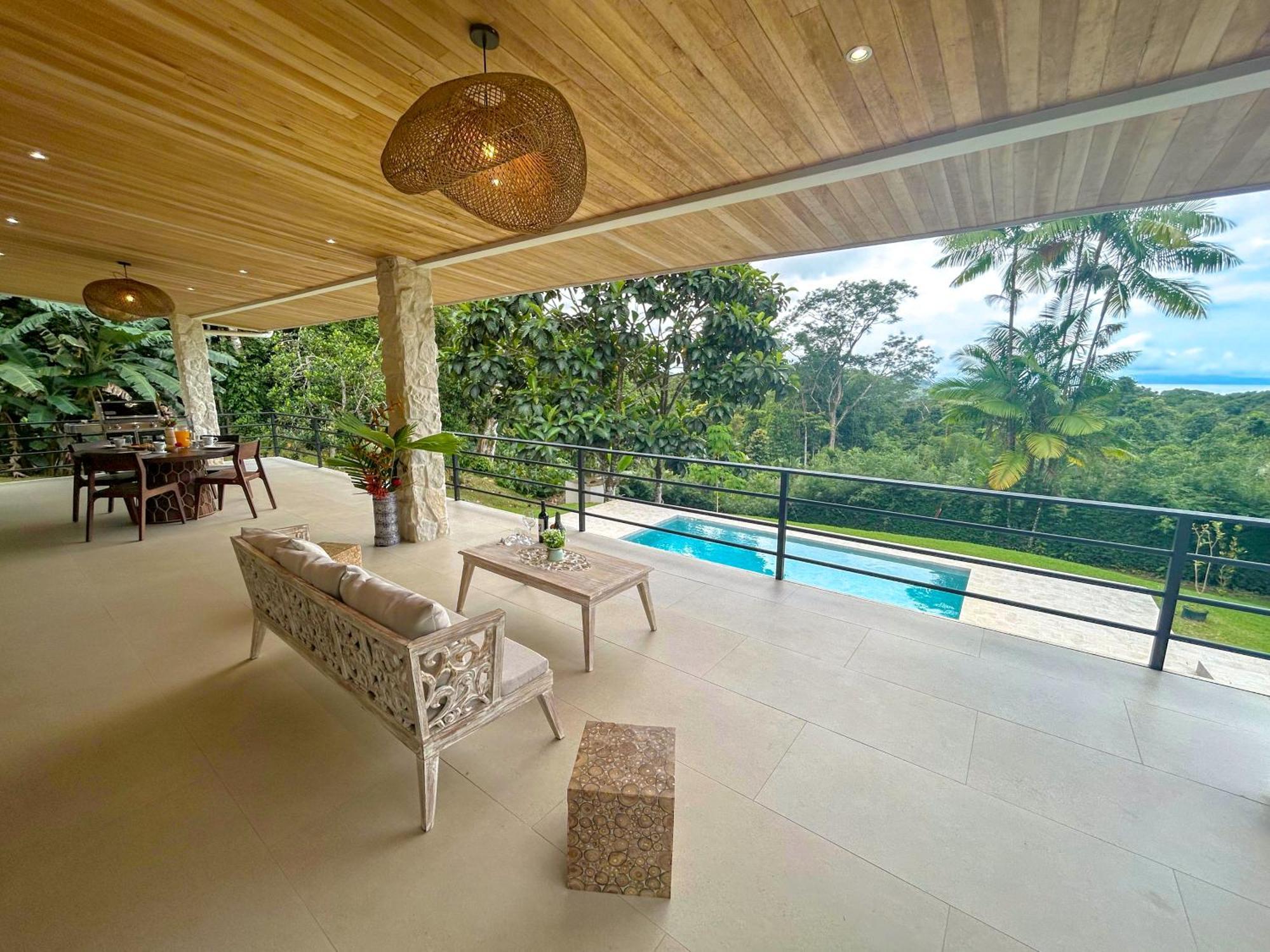 Casa River Stone Al Pie Del Rio Ojochal Exterior foto